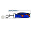 Dog Leash - Superman Shield Blue