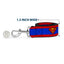 Dog Leash - Superman Shield/Stripe Red/Blue