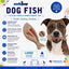 Dog Fish Nylon Dog Chew & Enrichment Toy | Ultra-Durable for Aggressive Chewers | SodaPup