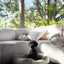 Chester & Lee | Furry Sleeper Dog Bed Gray