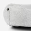 Chester & Lee | Furry Sleeper Dog Bed Gray
