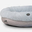 Chester & Lee | Furry Gray Donut Dog Bed