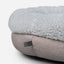 Chester & Lee | Furry Gray Donut Dog Bed
