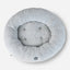 Chester & Lee | Furry Gray Donut Dog Bed