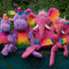 Rainbow Elephant Knottie® Plush Dog Toy