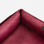 Chester & Lee | Vibrant Velvet Sleeper Dog Bed Wine