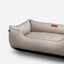 Chester & Lee | Classic Velvet Sleeper Dog Bed Beige