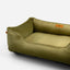 Chester & Lee | Vibrant Velvet Sleeper Dog Bed Olive