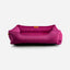 Chester & Lee | Cotton Sleeper Dog Bed Berry Pink