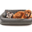 PupProtector™ Performance Tweed Memory Foam Dog Car Bed