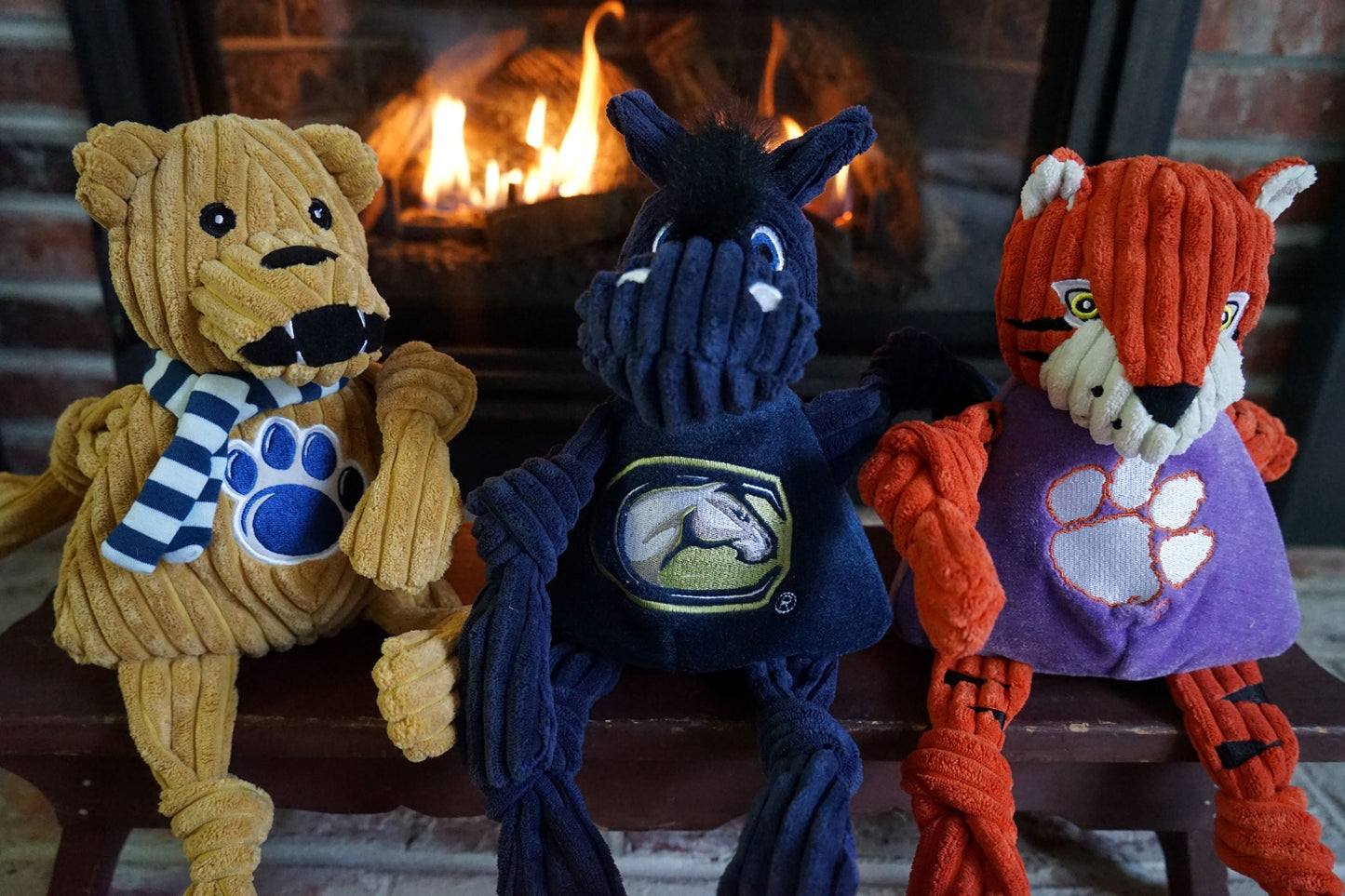 NCAA University of California, Davis, Gunrock the Mustang Knottie® Plush Dog Toy