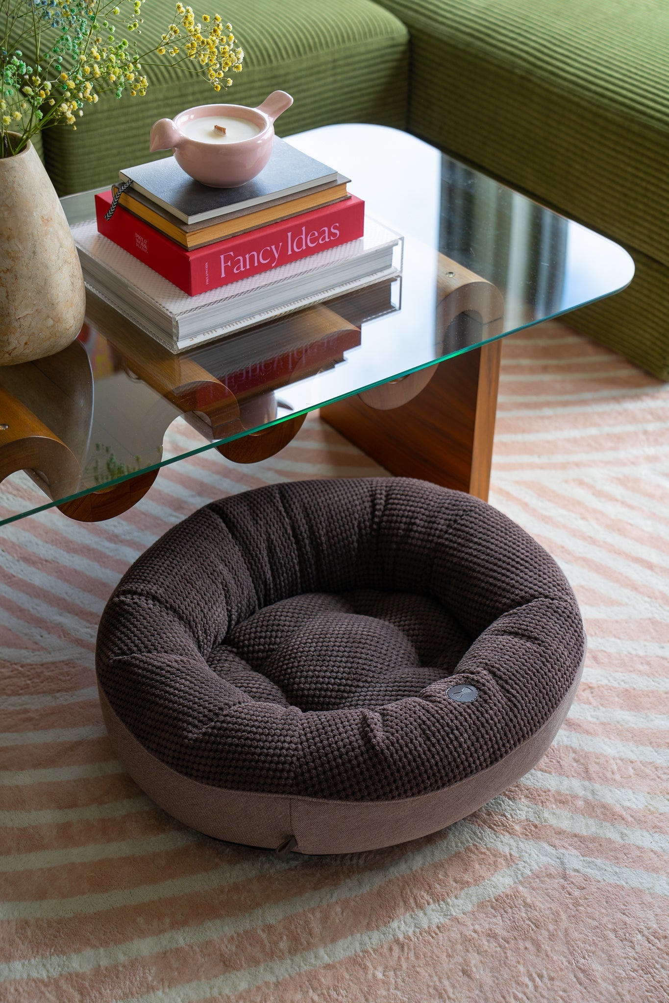 Chester & Lee | Chestnut Donut Dog Bed