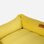 Chester & Lee | Fancy Corduroy Sleeper Dog Bed Sunny Yellow