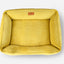 Chester & Lee | Fancy Corduroy Sleeper Dog Bed Sunny Yellow