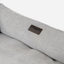 Chester & Lee | Fancy Corduroy Sleeper Dog Bed Gray
