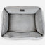 Chester & Lee | Fancy Corduroy Sleeper Dog Bed Gray