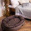 Chester & Lee | Cuddly Bagel Dog Bed