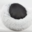 Mr. Peanut's 28" OrthoPlush® Pet Bed - Snowflake White Two Tone