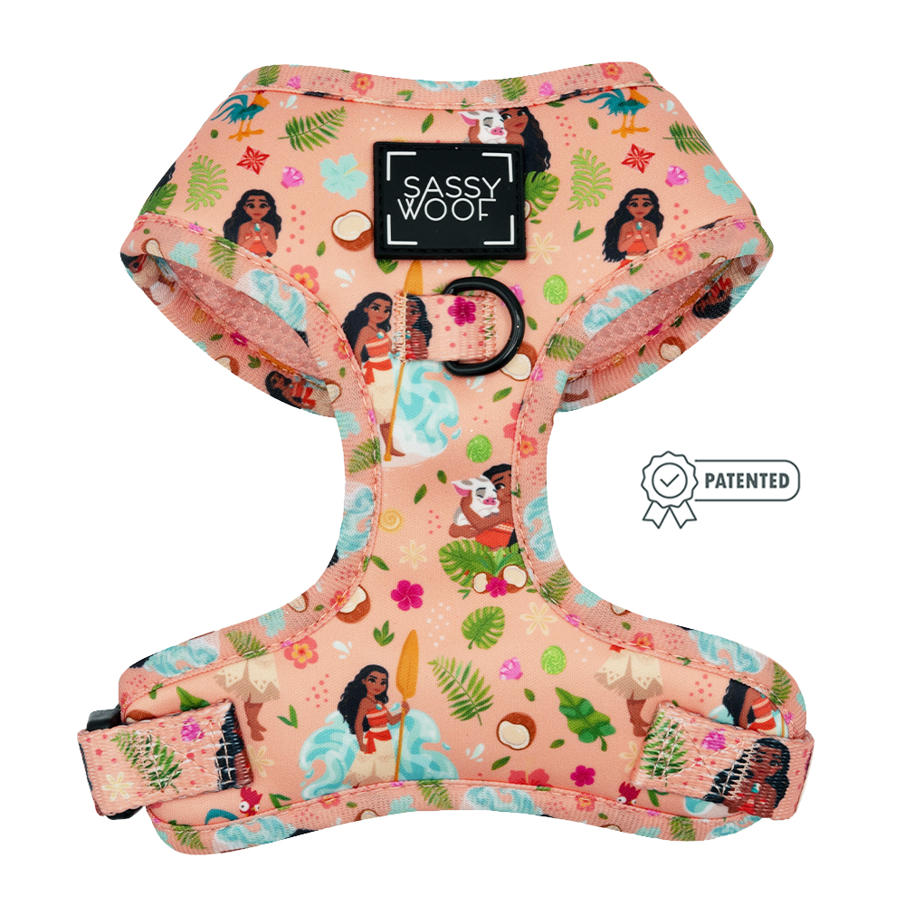 Dog Adjustable Harness - Disney's Moana