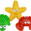 Multipet Deep Sea Teethers Assortment - Assorted Animals 6"