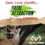 Deer Sugar; Realtree Fatal Attraction Vanillin Deer Attractant & Scent Cover