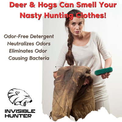 Invisible Hunter Scent Eliminator Laundry Detergent
