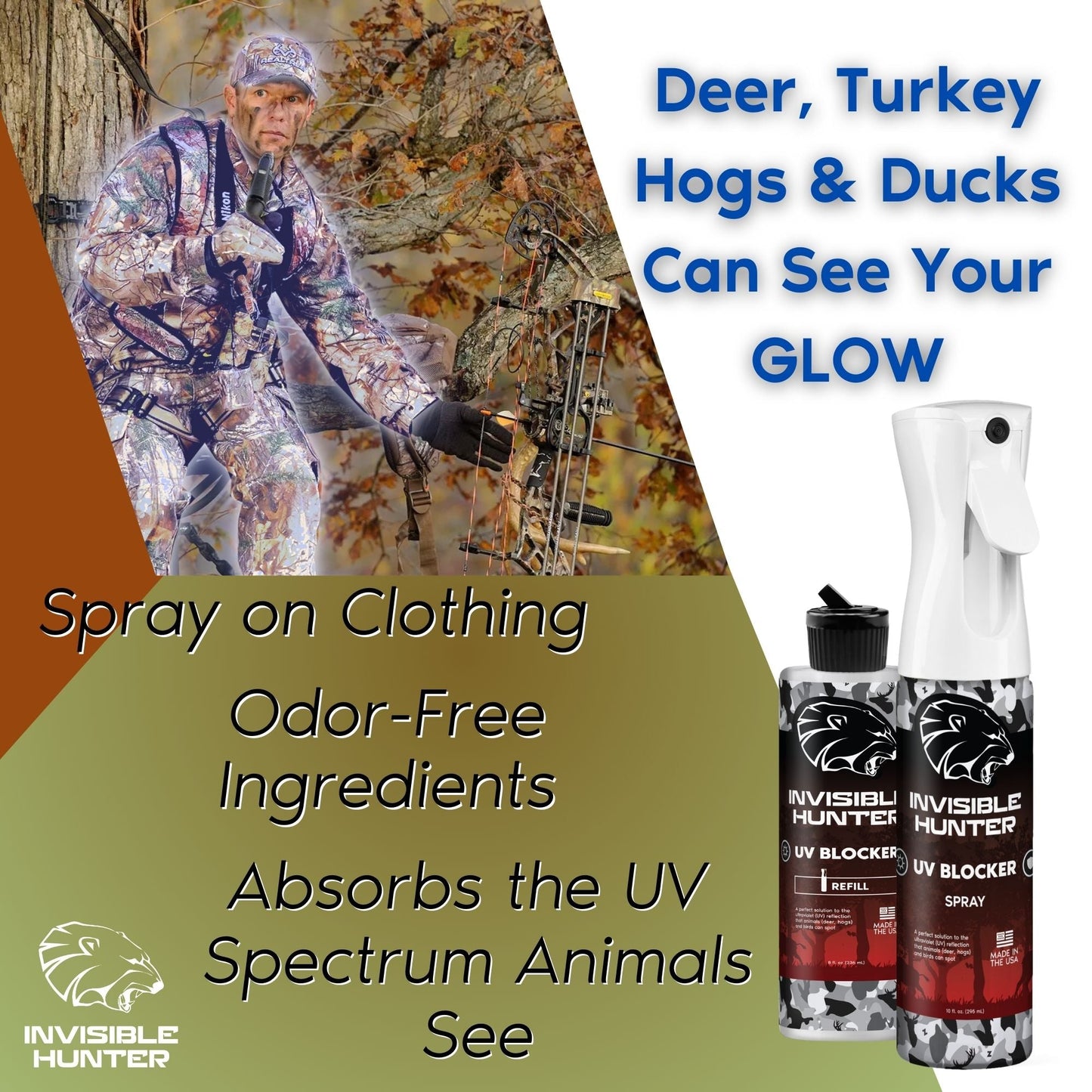 Invisible Hunter UV Blocker Refill
