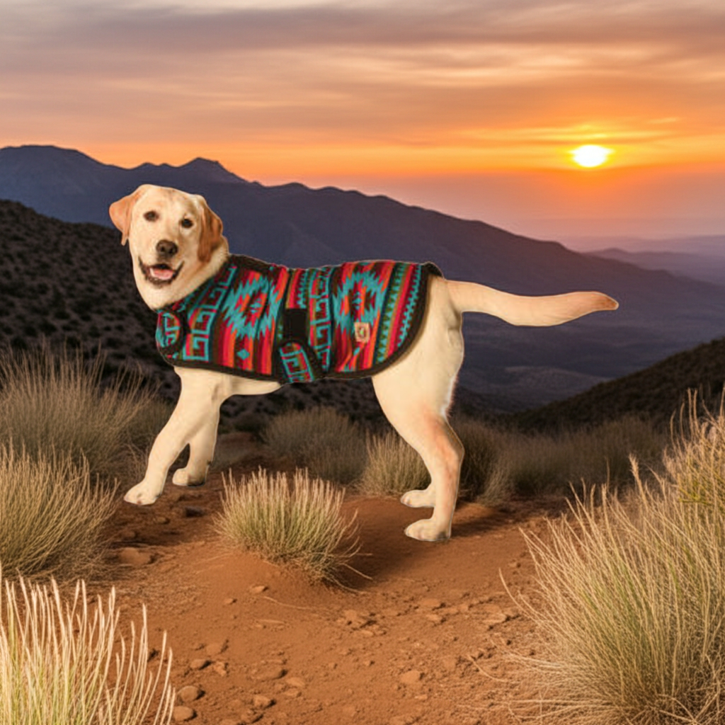 Desert Rose Blanket Dog Coat