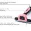Deshedding Pet Grooming Comb in 2 Sizes by cuteNfuzzy®