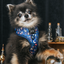 Dog Adjustable Harness - Spellbound
