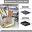 Dog Car Seat Booster for Small Dogs Under 25lbs, Travel Safety Seat with Leash