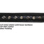 Derby Dog Designer Series USA Leather Spikes and Diamond Padded Dog Collar with Stainless Steel Rolled Buckle for Comfort