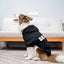 Dog Hoodie Security Fleece Sweatshirt w/ Leash Hole Warm Pet Costume for Small Dogs
