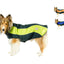 Double Layer Every Day Fleece Cold Weather Adventure Dog Sweater Coat with Reflective Stripes by CuteNfuzzy