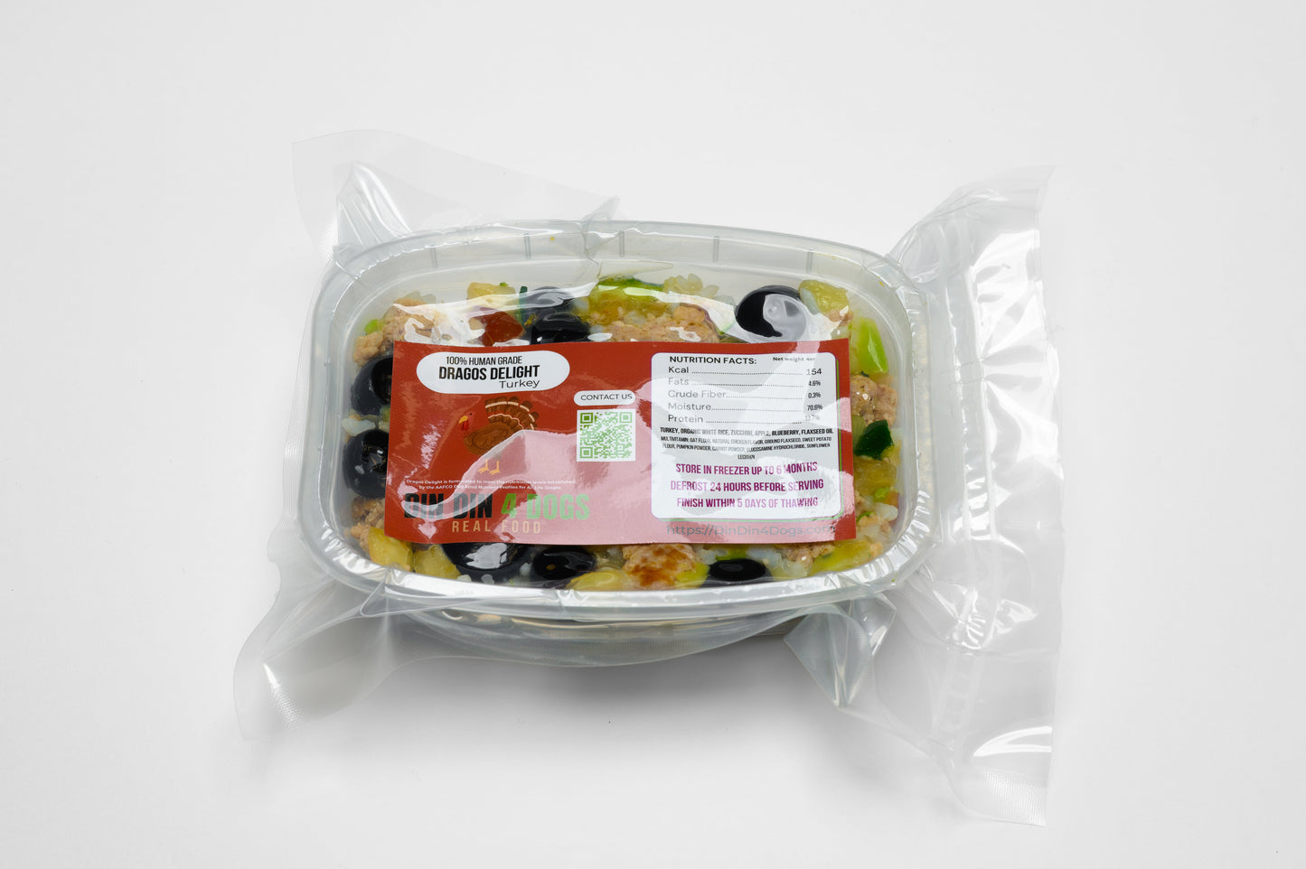 Tasty Turkey 30-Pack Small Breed 4oz Meals
