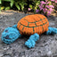Huggle-Fusion® Dude Turtle Plush & Latex Dog Toy
