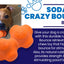 Crazy Bounce Rubber Dog Chew Toy for Power Chewers | Retrieving Ball | USA Made