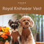 Pet Sweater Vest - Toffee Orange