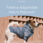 Tribeca adjustable velcro raincoat - Light Blue