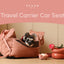 Puff Guard Dog Car Seat - Pink