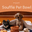 Soufflé Pet Bowl - Amber Orange