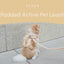 PADDED  ACTIVE  PET LEASH  - APRICOT