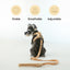 PADDED  ACTIVE  PET LEASH  - APRICOT