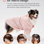Tribeca adjustable velcro raincoat - Light Pink
