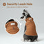 Reversible Dog Vest Jacket - Orange Grey