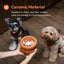 Soufflé Pet Bowl - Amber Orange