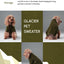 GLACIER PET SWEATER - OLIVE GREEN