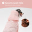 Tribeca adjustable velcro raincoat - Light Pink