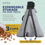 Katziela Expandable Pet Treat Pouch - Hands Free Dog Treat Pouch, Quick Access Magnet Closure - Anti Spill Dog Treat Bag - Treat Pouches for Pet Training, Adjustable Shoulder Strap & Belt Clip