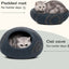 Eco-Friendly Cat Cave Bed – Handmade 100% Merino Wool Felt Hideout for Cats & Kittens